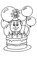 Verjaardag Juf kleurplaat 13